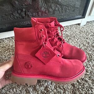 Timberland Bold Red Boots
